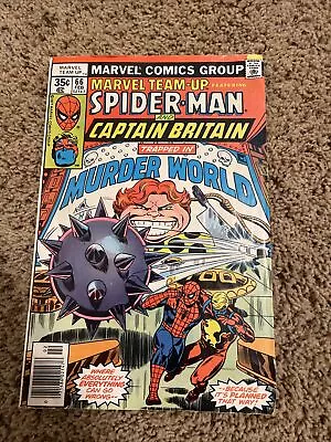 Buy Marvel Team-Up #66 (Feb 1978, Marvel) MID GRADE - CAPTAIN BRITAIN & SPIDER-MAN  • 4.83£