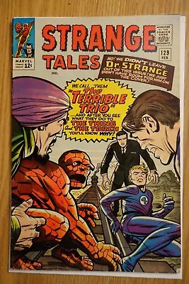 Buy Marvel Strange Tales #129 (Feb,1965) 1st Appearance Of Tiboro FINE • 23.71£
