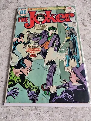 Buy THE JOKER #1 MAY 1975 THE CLOWN PRINCE OF CRIME BRONZE AGE DC Comics • 50£