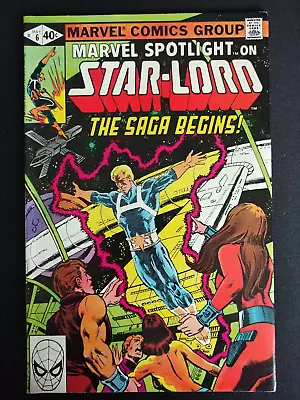 Buy Marvel Spotlight On Starlord #6 1980 1st Appearance Of Star-Lord Cent Copy - VF • 15£