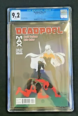 Buy Deadpool Max #5 1st Appearance Of Female Taskmaster CGC 9.2 3737274010  • 65£