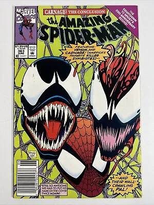 Buy Amazing Spider-Man #363 (1992) 3rd Carnage ~ Newsstand | Marvel Comics(a) • 9.58£