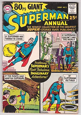 Buy 80 Page Giant #1 Very Good Plus 4.5 Superman Annual Superboy Lex Luthor 1964 • 59.96£