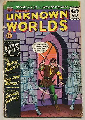 Buy Unknown Worlds # 37 GD Thrills Of Mystery    CBX1D • 3.99£