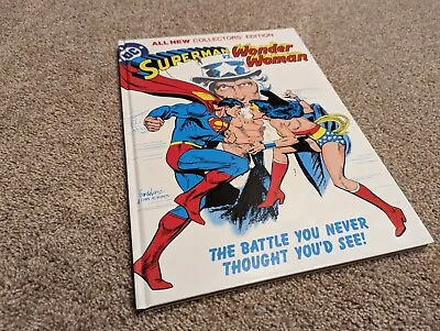 Buy DC Collector's Edition Superman Vs. Wonder Woman Tabloid Hardcover • 15.83£