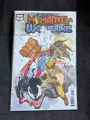 Buy Ms Marvel & Wolverine #1 Momoko Variant (Marvel Comics) • 6£