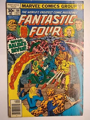 Buy Fantastic Four #186 - First Appearance Of Salem Seven - Marvel Comics • 10.32£