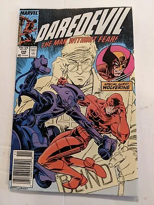 Buy MARVEL DAREDEVIL THE MAN WITHOUT FEAR 248 NOV COMIC BOOK!   New NM • 9.63£