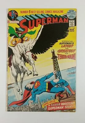 Buy Superman #249 1972 DC Comics 1st App Of Terra-Man Neal Adams Art High Grade  • 22.52£