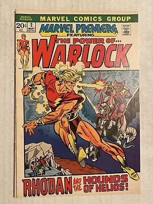 Buy Marvel Premiere 2 Marvel 1972 The Power Of The Warlock • 63.54£