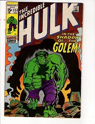 Buy The Incredible Hulk # 134 -1970 (this Book Has Minor Restoration See Description • 13.93£