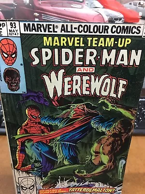 Buy MARVEL TEAM-UP FEATURING SPIDER-MAN & Werewolf #93 • 10£