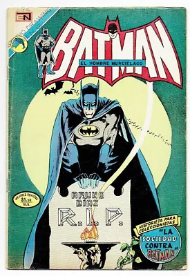 Buy Mexican Batman #242 Neal Adams Cover Ra's Al Ghul Story Begins Novaro In Spanish • 280.62£