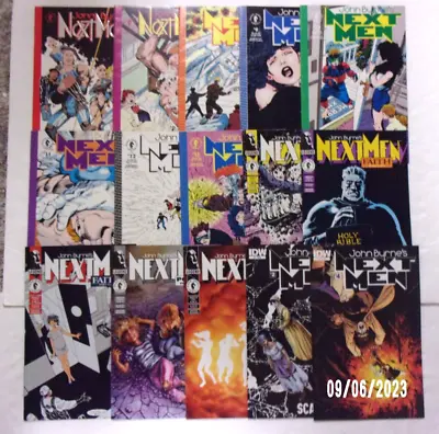 Buy Next Men 1992 Bryne Series Lot Of 15 Nm Sharp No #21 ..#1 + #30 Last Issue Here • 23.90£