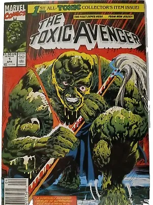 Buy The TOXIC AVENGER #1 (1991) Marvel Comics News Stand Editon/Troma Films • 47.31£
