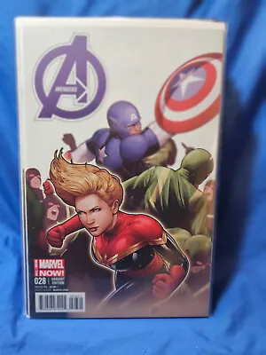 Buy Avengers #28 - 1:20 Retailer Incentive Variant Cover Captain Marvel, 2014) VF/NM • 3.94£