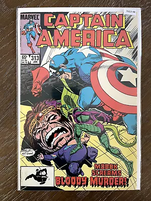 Buy Captain America #313 Marvel Comic Book 7.0 Ts13-44 • 7.90£