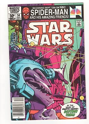 Buy Star Wars #54 Marvel Comics 1981 VF Newsstand • 19.77£