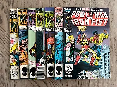 Buy Lot Of 7Power Man And Iron Fist Vintage MARVEL #77, 117, 120, 121, 122, 124, 125 • 15.89£