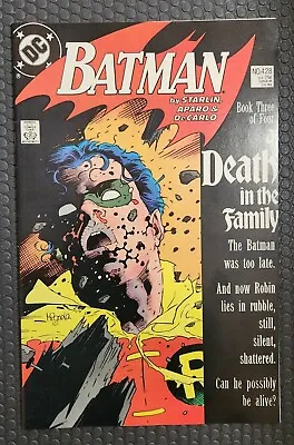 Buy Batman #428 A Death In The Family 1988 DC Comic • 19.78£