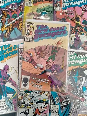 Buy The West Coast Avengers - Marvel Comics 1986 - 1987 • 5£