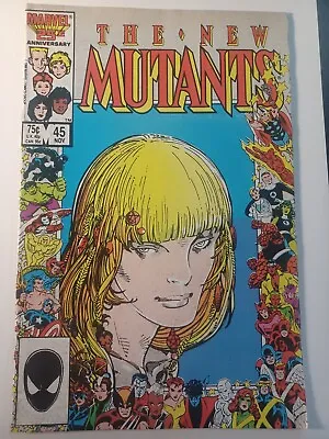 Buy New Mutants #45 VF+ Marvel Comics C231 • 2.21£
