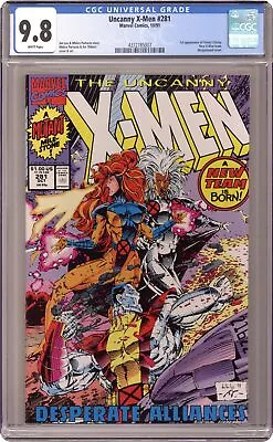 Buy Uncanny X-Men #281A 1st Printing CGC 9.8 1991 4372785007 • 66.66£