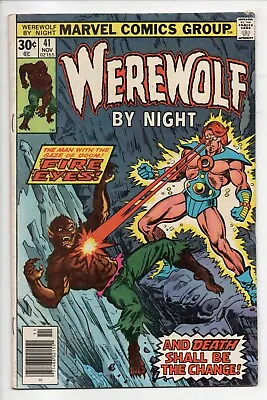 Buy Werewof By Night  #41  (  Fn-  5.5  )  41st Issue  Greatest Werewolf Ever Lol • 6.44£