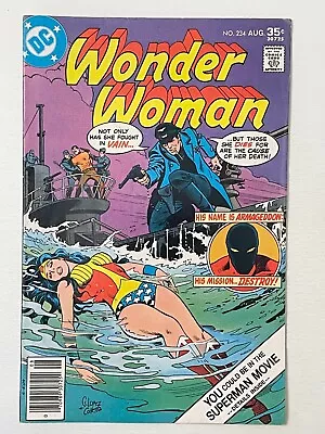 Buy DC Comics WONDER WOMAN (Vol 1) # 234 ARMAGEDDON 1ST APPEARANCE F/VF 1977 • 18.14£