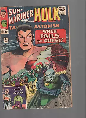 Buy Marvel  Comic  Tales To Astonish  #77 GVG • 15.75£