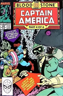 Buy Captain America #360 - 2nd Cameo Of Crossbones - Super Book! • 4£