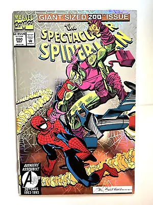 Buy SPECTACULAR SPIDER-MAN #200 [DEATH Of GREEN GOBLIN] FOIL COVER, Marvel Comics NM • 8.69£