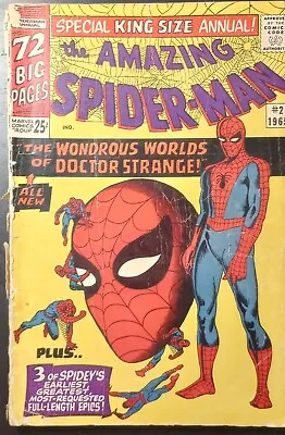 Buy The Amazing Spider-Man Annual #2 (1965) 1st App. Of Xandu/Wand Of Watoomb • 27.59£
