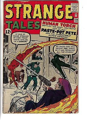 Buy Strange Tales 104 Marvel Comic Book • 136.60£