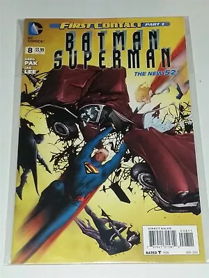 Buy Batman Superman #8 Nm+ (9.6 Or Better) April 2014 Dc New 52 Comics • 3.99£
