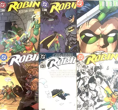 Buy Robin. # 45-49 & 51. (6 Issue Lot).  Sept.-march  1997/98.  Fn/vf To Nm • 13.49£