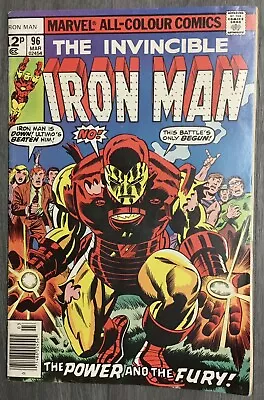 Buy Iron Man No. #96 March 1977 Marvel Comics VG/G • 7£