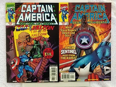 Buy Captain America: Sentinel Of Liberty #8 & 9 (Marvel) • 11.83£