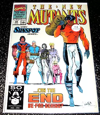 Buy New Mutants 99 (7.0) 1st Print 1991 Marvel Comics Flat Rate Shipping (1st Feral) • 3.99£