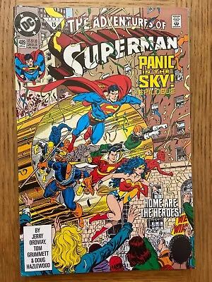 Buy The Adventures Of Superman Issue 489 (VF) From April 1992 - Discounted Post • 1.50£