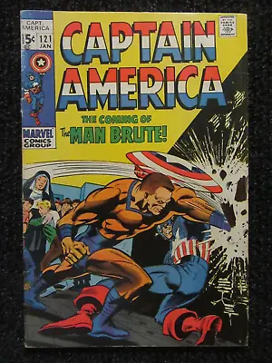 Buy Captain America #121 January 1970 Very Nice!! Tight Complete Book!! See Pics!! • 11.06£