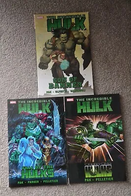 Buy The Incredible Hulk Greg Pak Vol 1 2 & 3 TPB World War Hulks, Fall Of The Hulks  • 52£