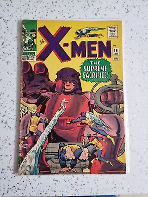 Buy The Uncanny X-Men #16  (1965) 3rd Appearance Of The Sentinels  • 75£