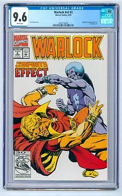 Buy Warlock #v2 #2 CGC 9.6 (1992) - Reprints Strange Tales #181 & Warlock #9 • 31.94£