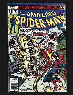 Buy Amazing Spider-Man #183 FNVF Andru 1st Big Wheel Rocket Racer Terrible Tinkerer • 9.65£