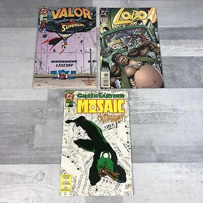 Buy DC Comics 90s Bundle Valor Vs Supergirl Green Lantern Lobo • 7.66£