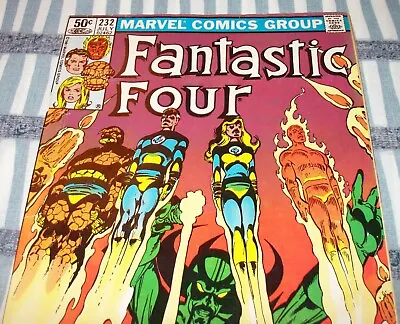 Buy The Fantastic Four #232 Mark Jewelers Insert Ed From July 1981 In VG/F Condition • 15.80£