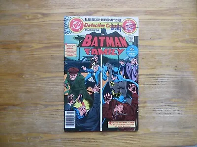 Buy 1979 Detective # 483 Batman Family Signed 2x Jose Garcia-lopez & Howard Chaykin • 40.02£