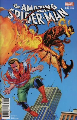 Buy Amazing Spider- Man #800 (NM)`18 Slott/ Immonen/ Various  (Cover N) • 6.99£