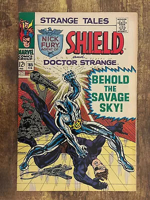 Buy Strange Tales #165 - STUNNING HIGH GRADE - Marvel Comics 1968 • 12.39£